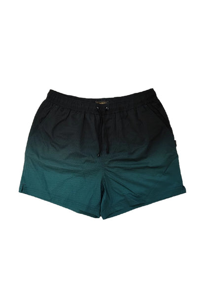 Dark Green Gradient Shorts