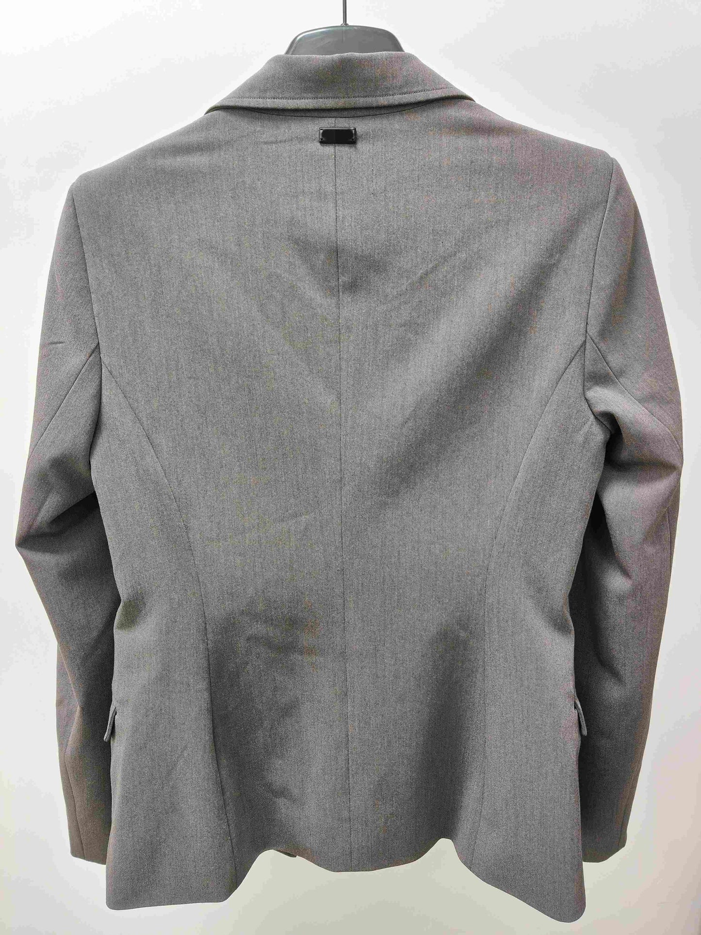 Grey Classic Fitted Blazer