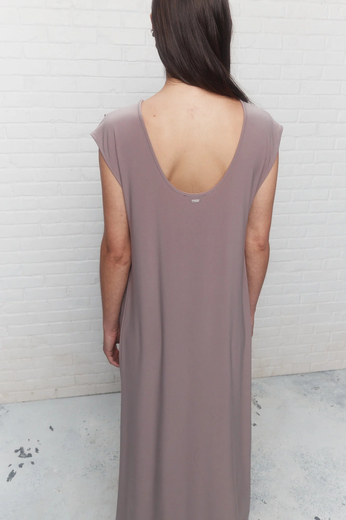 Purple Loose Maxi Dress