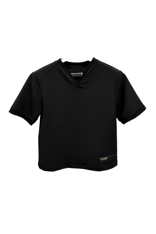 Black Workwear V-neck T-shirt