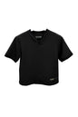 Black Workwear V-neck T-shirt