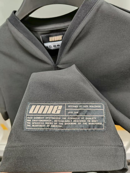 Black Workwear V-neck T-shirt