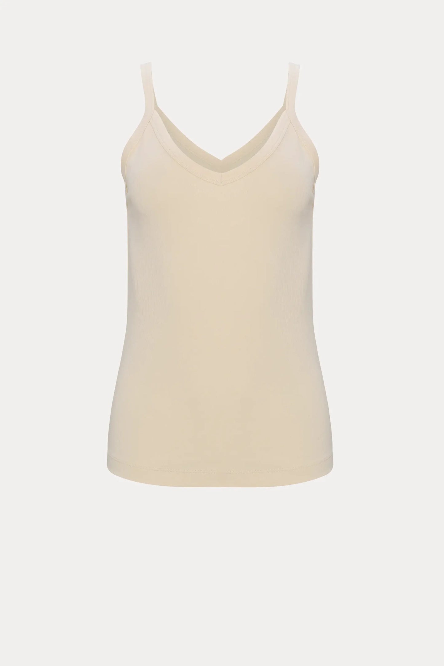 V-neck Cream Cami Top