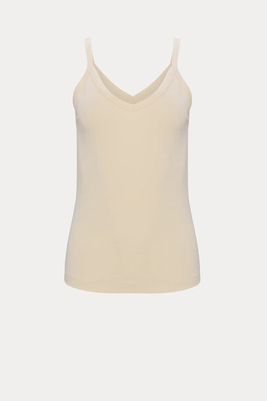 V-neck Cream Cami Top