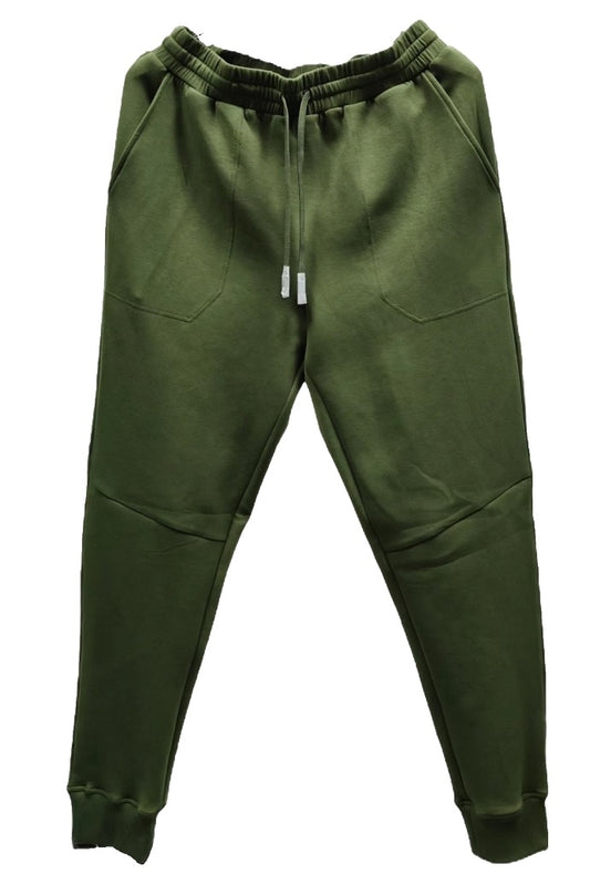 Army Green Sportswear Tracksuits Sweatpants