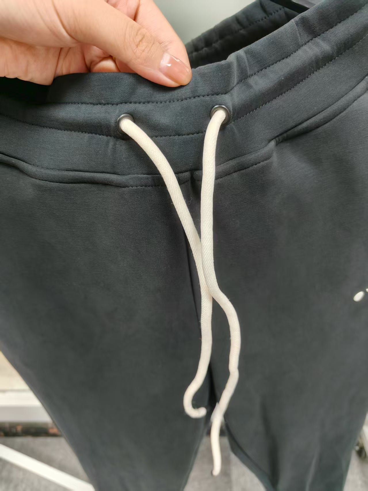 Black Sportswear Long Sweatpants