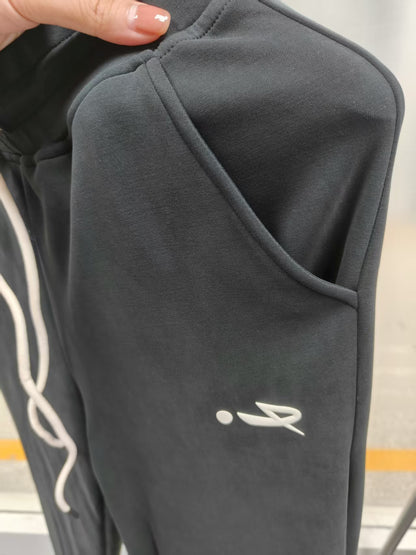 Black Sportswear Long Sweatpants