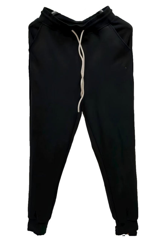 Black Sportswear Long Sweatpants