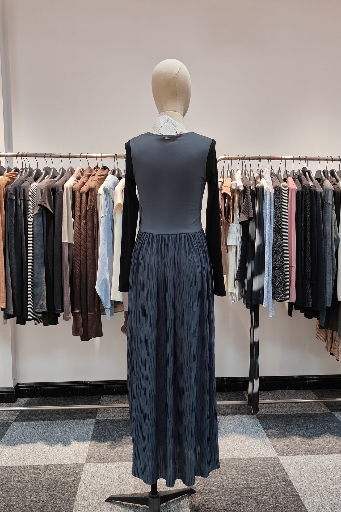 Dark Grey Long Dress