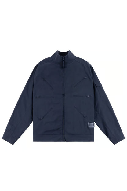 Navy Zip Jacket