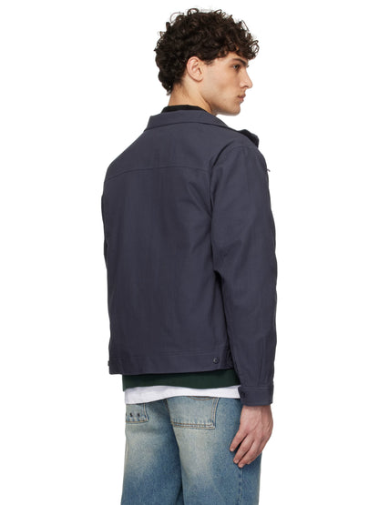 Navy Zip Jacket