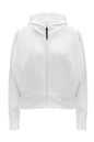 White Dolman Sleeves Hoodie