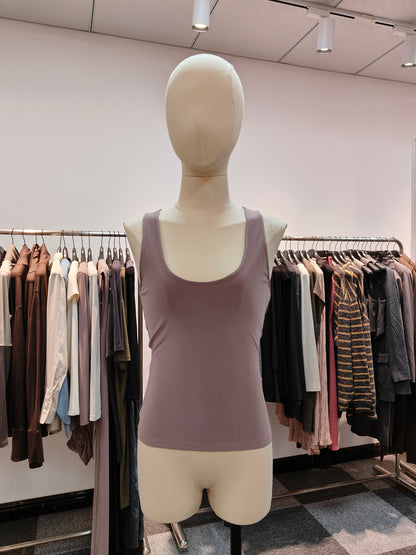 Fitted Purple Tank Top