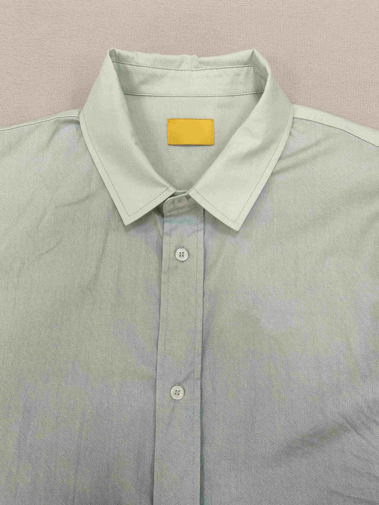 Gradient Blue Embroidered Shirt