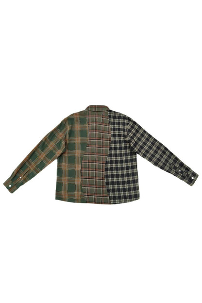 Green Triple Plaid Shirt