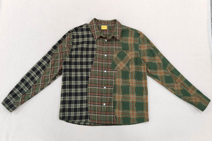 Green Triple Plaid Shirt