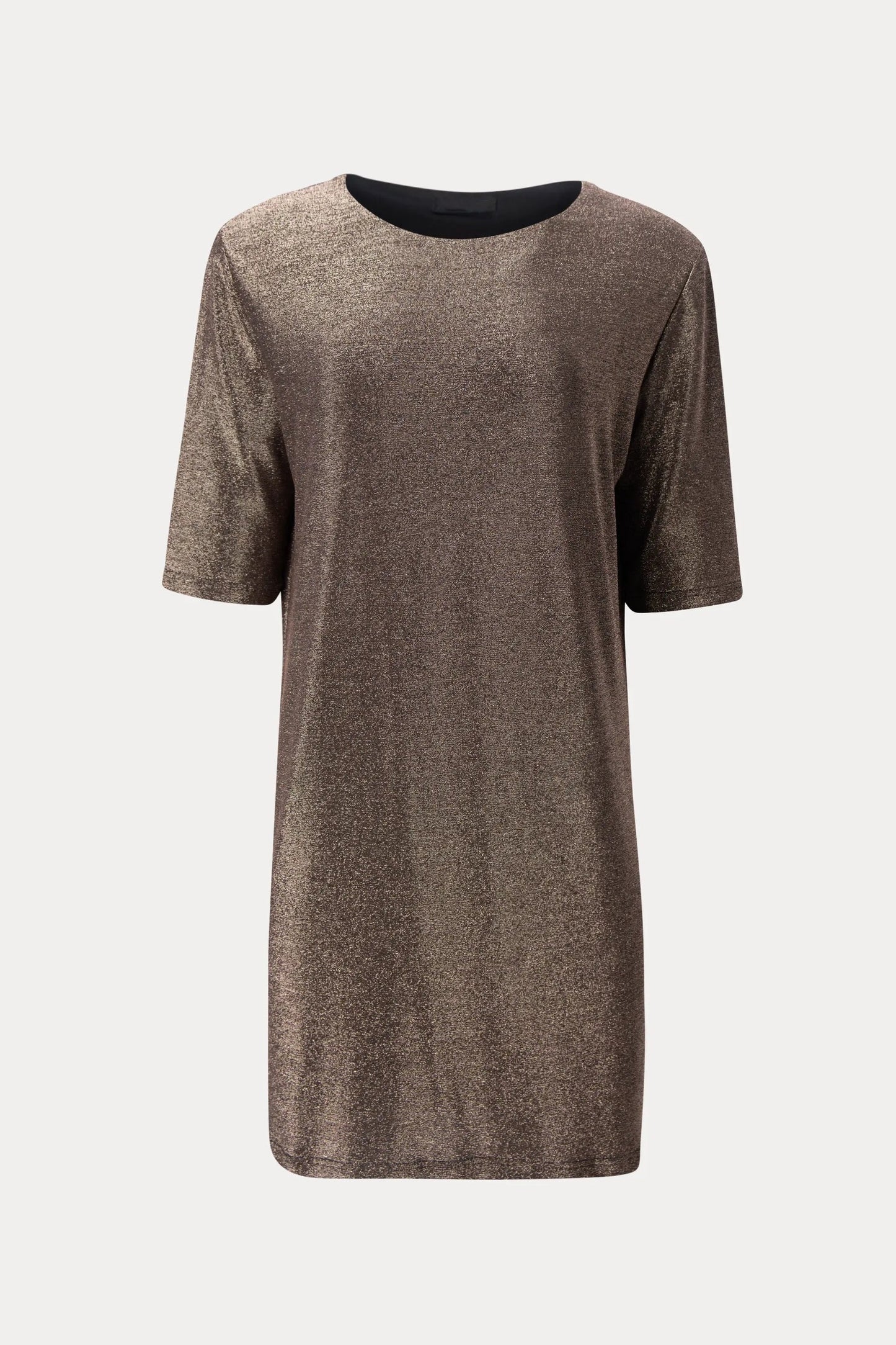 Bronze Metallic Dress