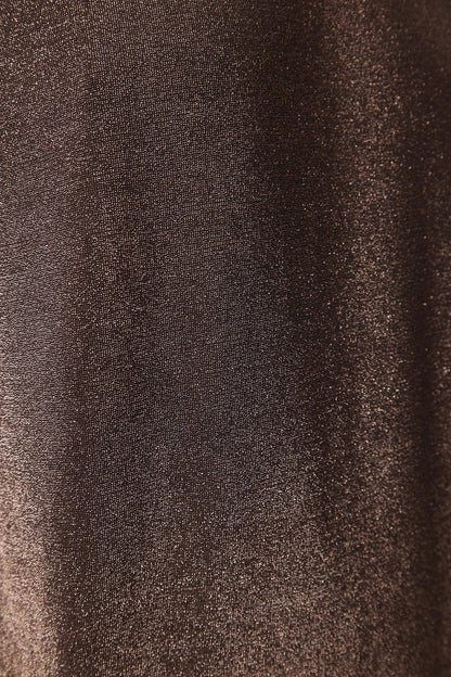 Bronze Metallic Dress