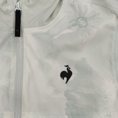 Light Green Tie-dye Hooded Jacket