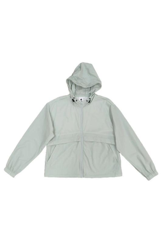 Light Green Hooded Jacket