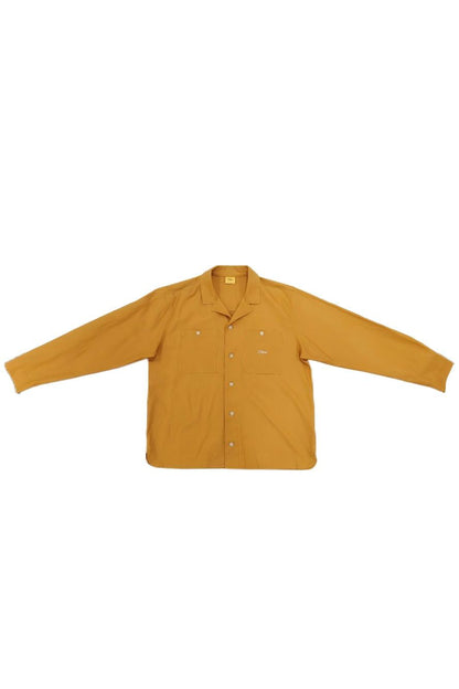 Orange Embroidered Shirt