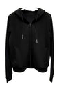 Black Sportswear Zip Hoodie