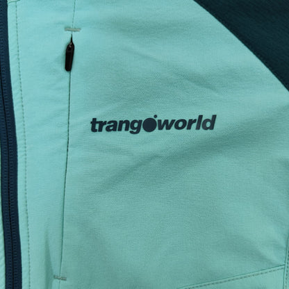 Green Hooded Zip-up Active Jacket
