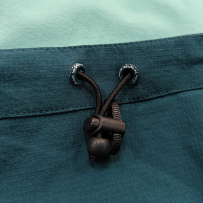 Green Hooded Zip-up Active Jacket