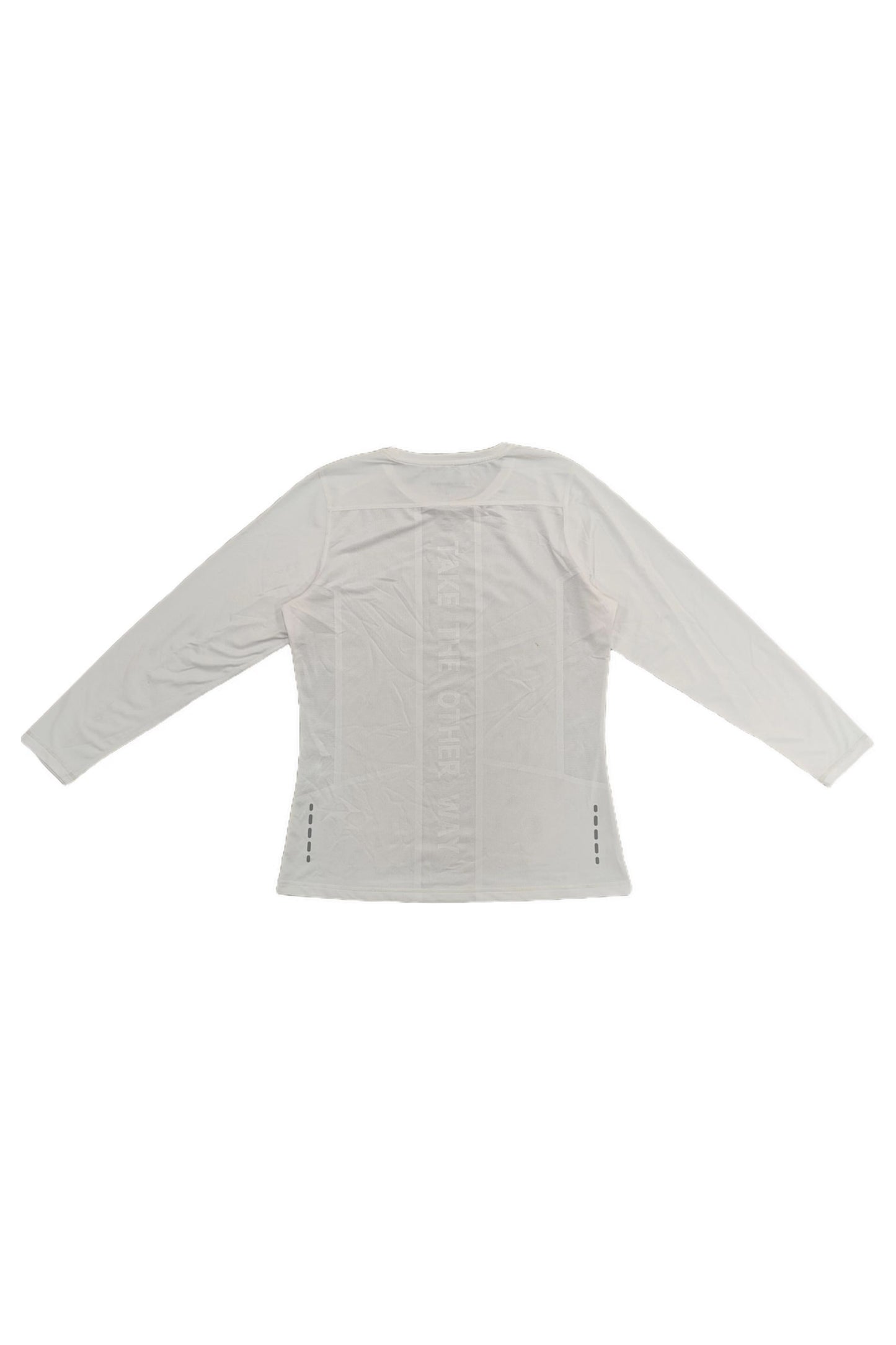 White Active Long Sleeves Top