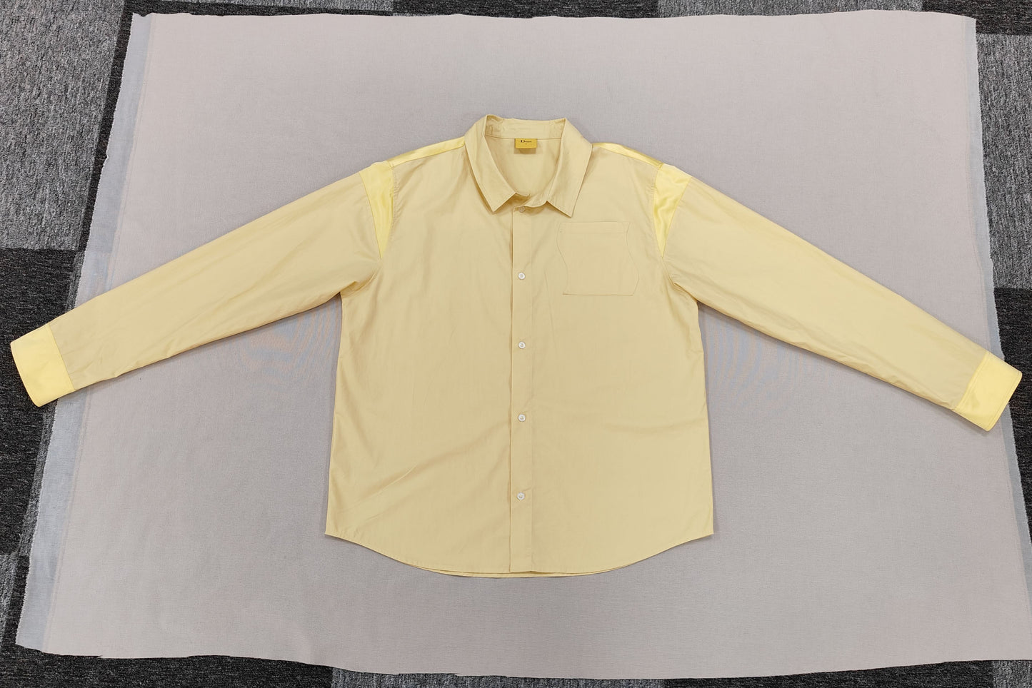 Yellow Panelled Shirt