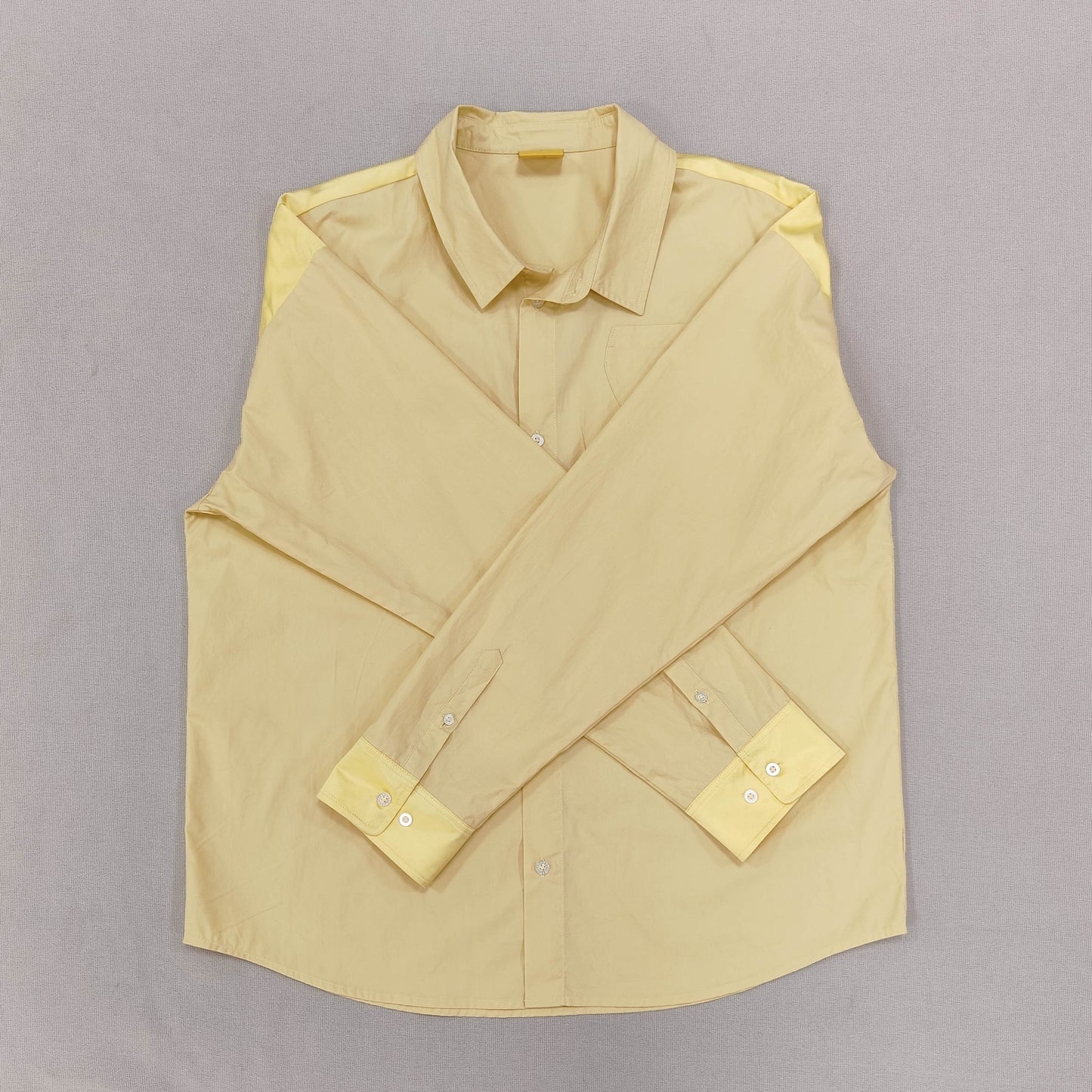 Yellow Panelled Shirt